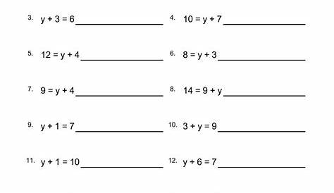 Free Algebra Worksheets pdf downloads | MATH ZONE FOR KIDS
