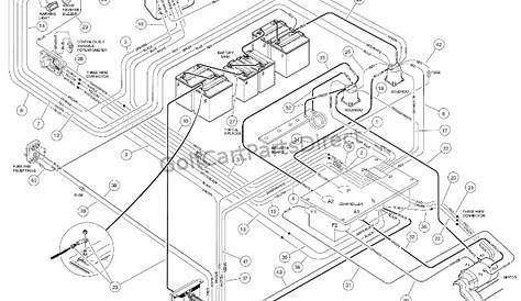 club car charger schematic