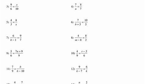 ratio and proportions pdf worksheets
