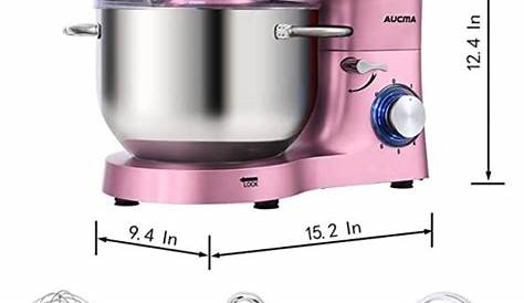 aucma stand mixer 6.5-qt 660w 6-speed