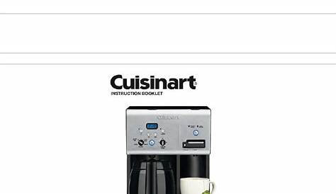 Cuisinart Coffeemaker CHW-12 User Guide | ManualsOnline.com