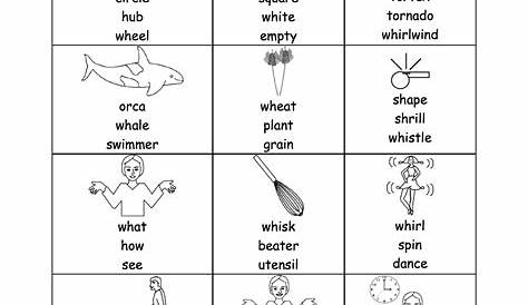 Letter W Alphabet Activities at EnchantedLearning.com
