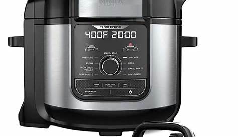 Ninja Foodi 8-qt. 9-in-1 Deluxe XL Pressure Cooker & Air Fryer | NFM