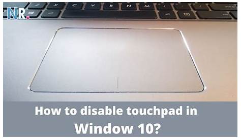 How to disable touchpad in Window 10? [Top 3 Methods] - Nerdy Radar