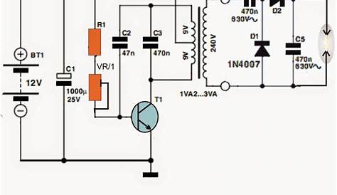 ac generator circuit diagram