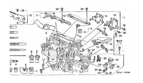Honda online store : 2006 civic engine wire harness (1.8l) parts