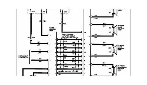 grand marquis radio wiring