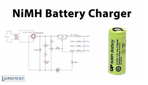 aaa battery charger circuit diagram