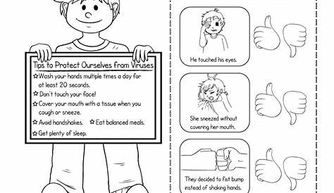 Health Worksheet for Kids - Free Printable, Digital, & PDF