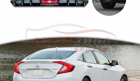 Buy Honda Civic Rear Bumper Diffuser 2022 - Auto2000 Sports