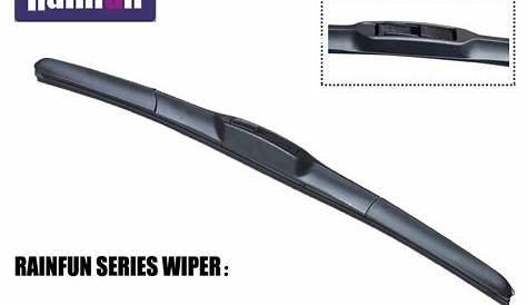 2020 nissan pathfinder wiper blade size