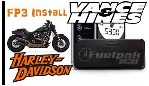 vance and hines fuelpak codes