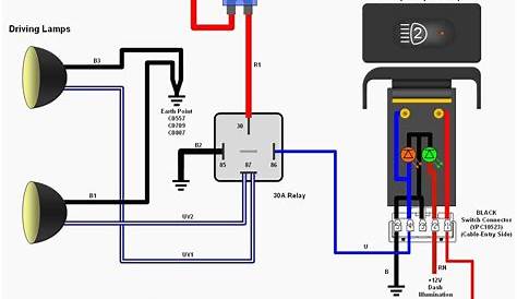 simple 12 volt wiring diagram