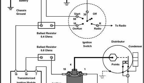 ignition ballast resistor wiring diagram