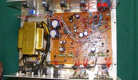 DIY 30 Watt Stereo Amplifier Circuit - Gadgetronicx