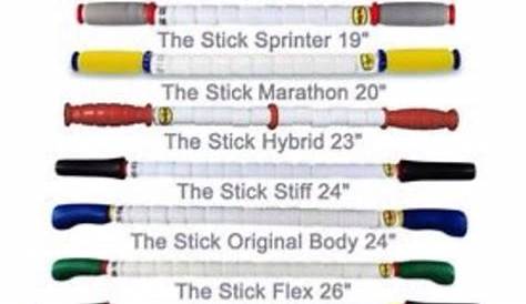 The Stick comes in all different sizes because muscles come in all