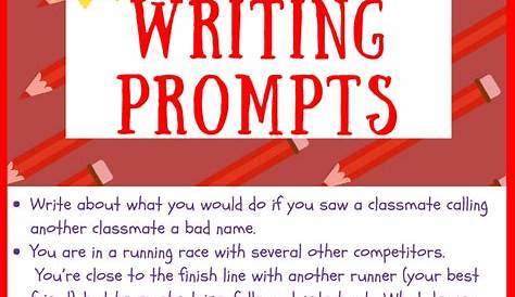 30 New 3rd Grade Writing Prompts ⋆ Journal Buddies