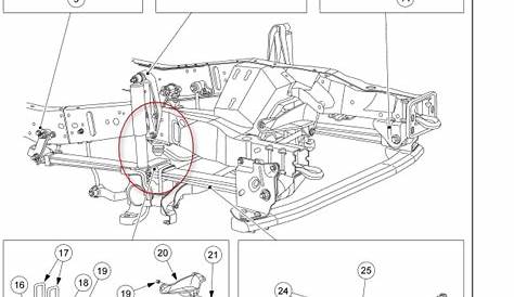 ford truck suspension diagram