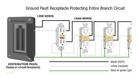 gfci wiring diagrams with garage