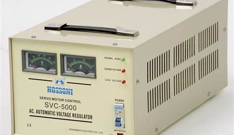 China AC Automatic Voltage Stabilizer (AVR) , SVC-5K - China Voltage