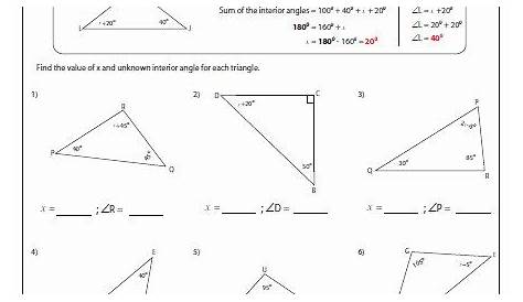 triangle inequality theorem worksheet pdf