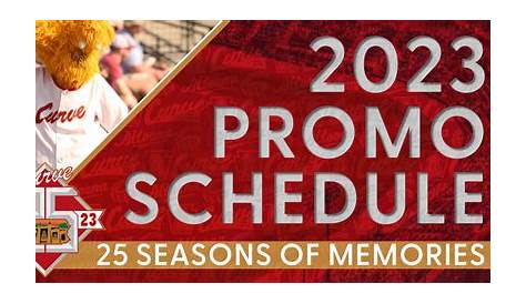 Altoona Curve Reveal Full 2023 Promotional Schedule | Curve