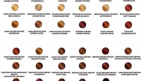 Garnier » Hair Color Chart | Trend hair color 2017 | 2018 | 2019 | 2020