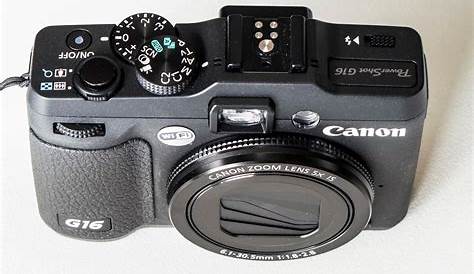 Camera Ergonomics: Canon G16 Advanced Compact Camera Review