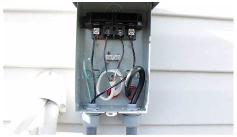 outdoor wiring box
