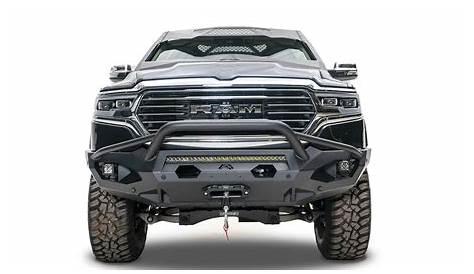 Dodge RAM 1500 Bull Bar – Fab Fours Matrix Bull Bar with Guard | TWD 4x4