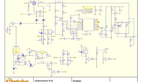 Schematic Circuit Diagram Of Induction Cooker - Wiring Diagram