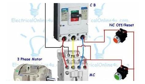 motor operated cam circuit breaker diagram