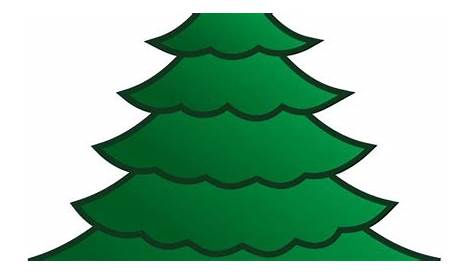 christmas tree clipart | Printable Paper Christmas Tree Template, Clip Art, & Coloring Pages