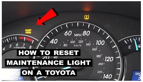 What Does Maintenance Required Light Mean On 2017 Toyota Camry | Americanwarmoms.org