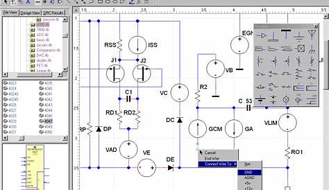 circuit schematic design software