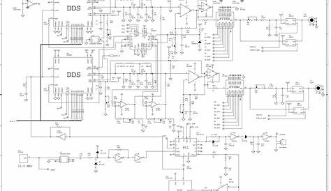 digital frequency synthesizer circuit diagram