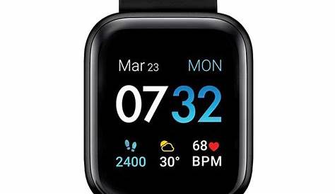 ITouch Air Smartwatch Fitness Tracker For Men Women, With Heart Rate Tracker, Step Counter
