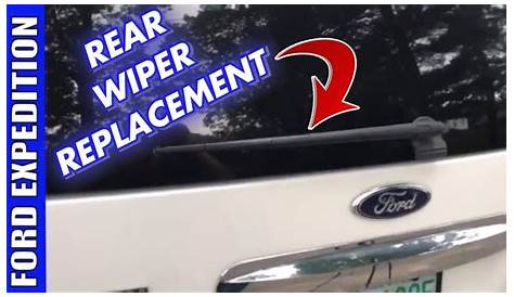 rear wiper blade 2017 ford expedition