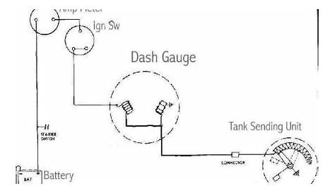 fuel gauge wiring diagram mins