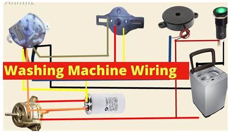 wiring diagram washing machine timer