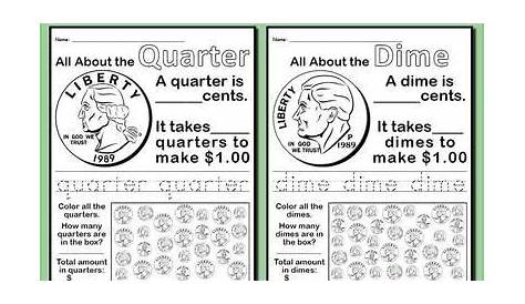 All About Coins! 4 Printable Money Worksheets | Homeschool math