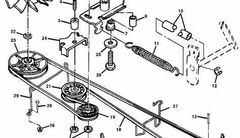 Scotts S2048 Deck Parts Diagram