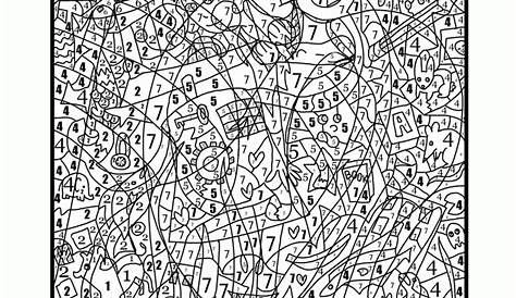 Free Printable Coloring Pages Color By Number, Download Free Printable