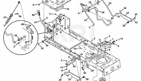 Troy Bilt Bronco 42 Drive Belt Diagram / Troy-Bilt Horse XP 46" Hydrostatic Riding Lawn Tractor