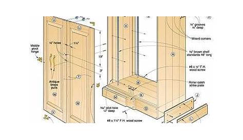 free cabinet making plans downloads