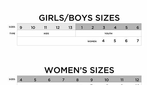 hey dudes youth size chart