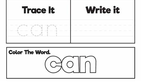sight word here worksheets