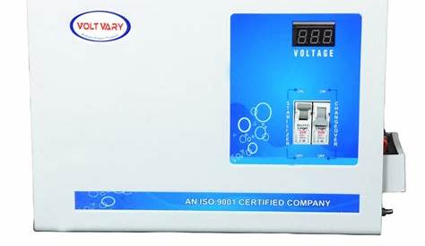 Digital Single Phase 3KVA Main Line Voltage Stabilizer, Warranty: 2