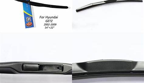 2009 toyota corolla windshield wiper size