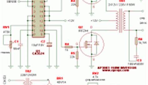 dc inverter circuit diagram